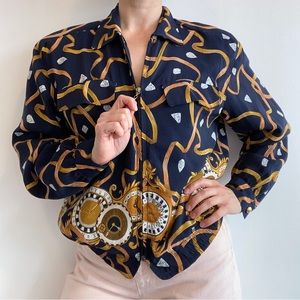 Vintage 90's August Silk brand jacket